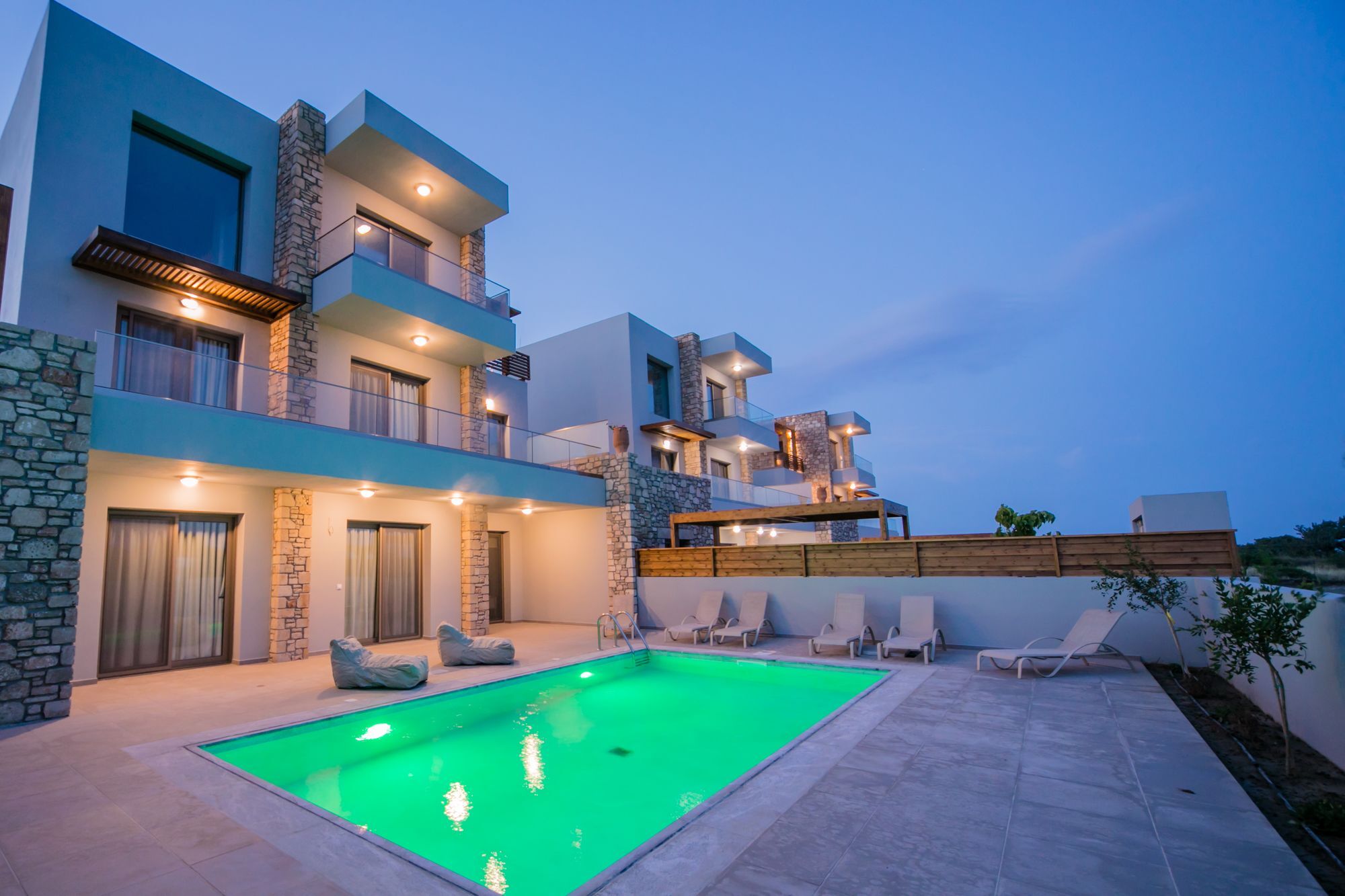 Olive Stone Villas Gennadi Exterior foto